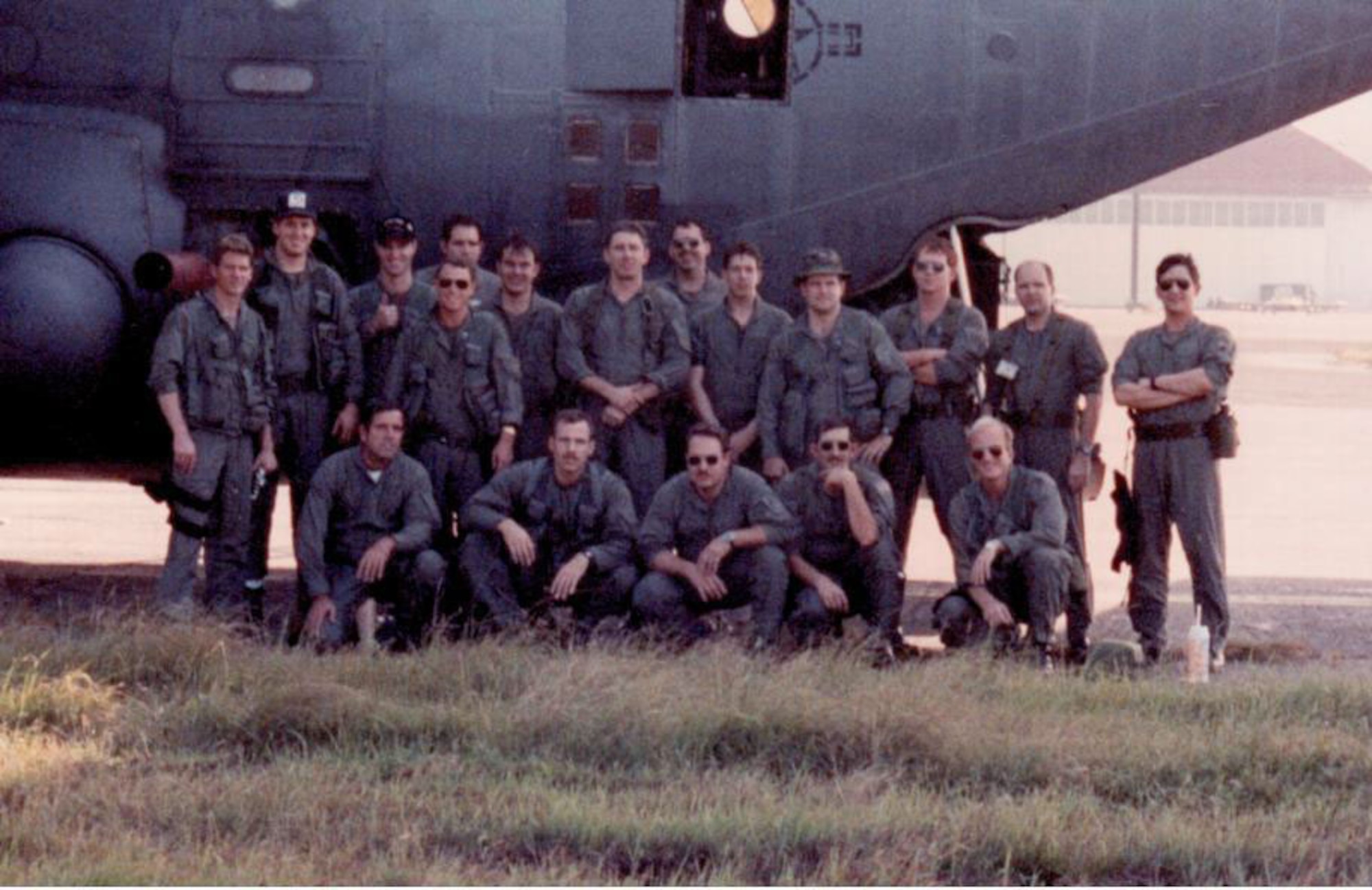 Loaded with ammunition and equipment, each aircraft reached up to 175,000 lbs, requiring an emergency wartime maximum weight waiver to be able to take off.