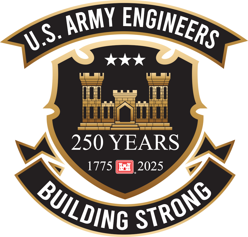 U.S. Army Corps of Engineers 250th Logo