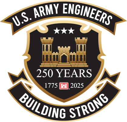 U.S. Army Corps of Engineers 250th Logo