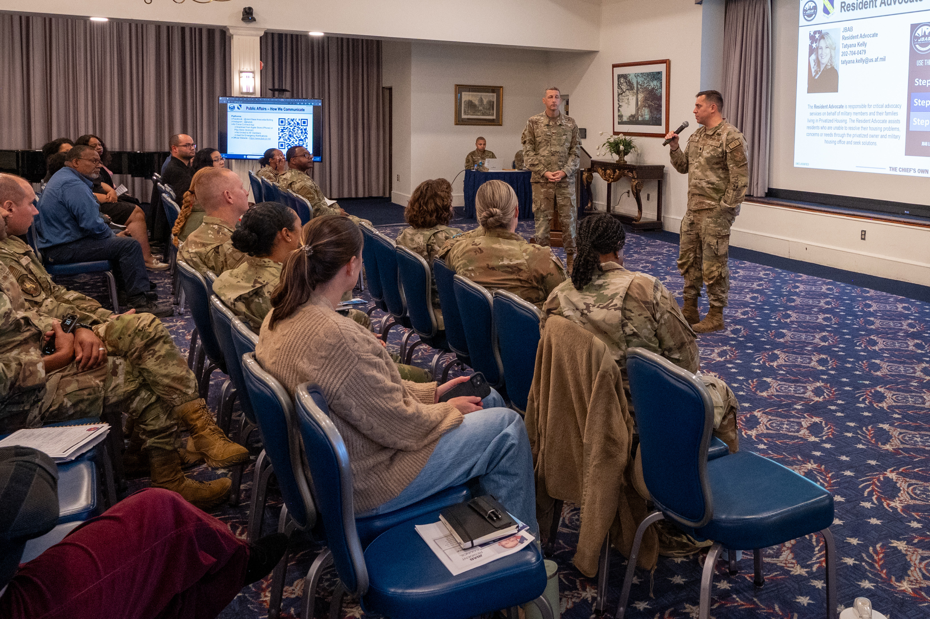JBAB provides post-Town Hall follow-up information > Joint Base