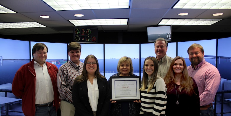 The U.S. Army Engineer Research and Development Center’s Watercraft and Ship Simulation team members.