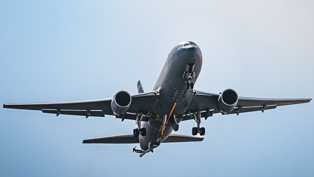 KC-46 flying