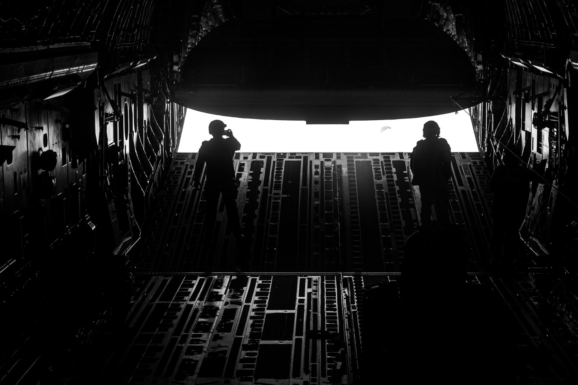 U.S. Air Force Airmen from the 8th Airlift Squadron and Army Soldiers from the 2nd Ranger Battalion conducted Joint Precision Airdrop System training near Yakima, Washington, Dec. 12, 2024.