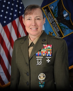 Official bio photo of Maj. Gen. Julie L. Nethercot, Chief of Staff, U.S. Southern Command.