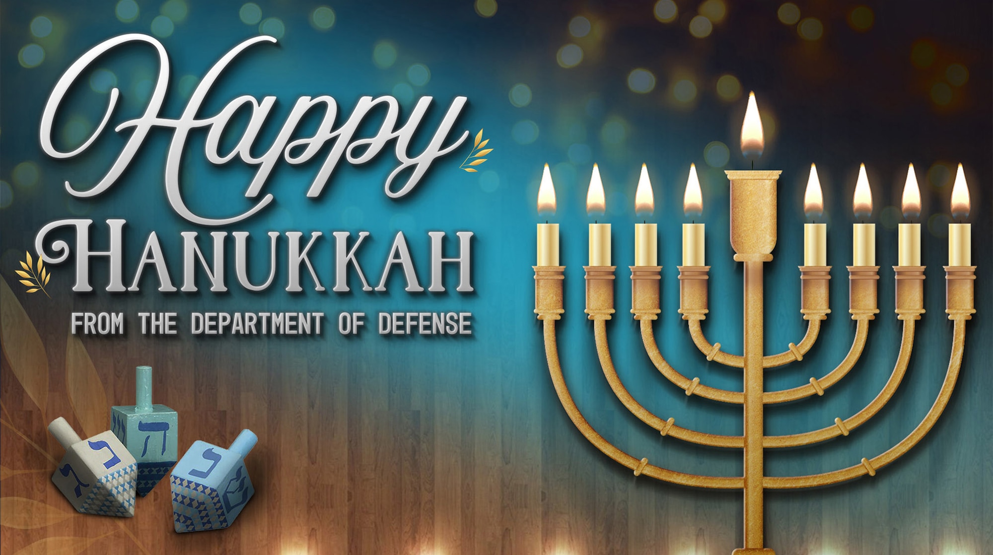 Happy Hanukkah from the Department of Defense