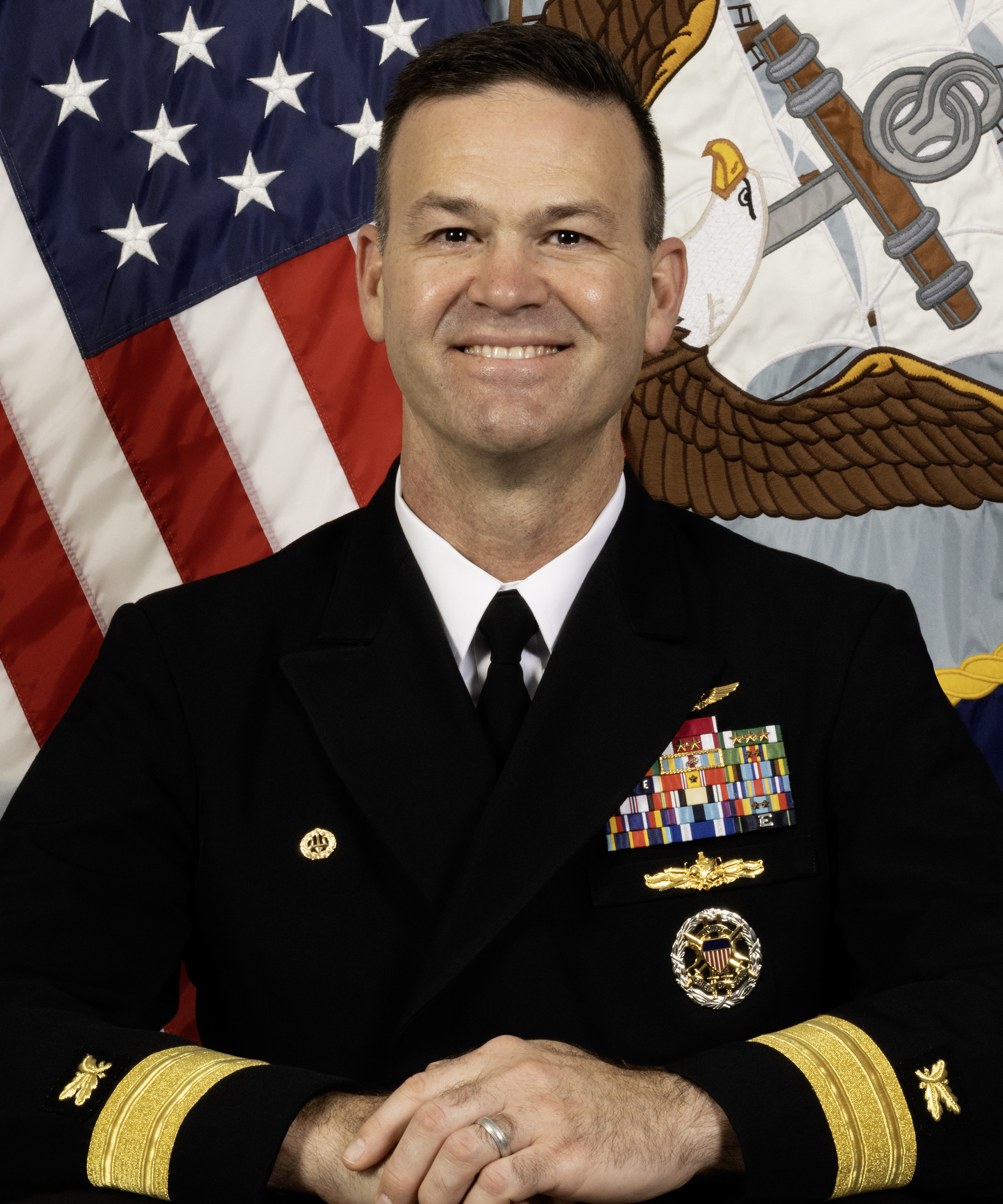 Navy Rear Adm. Michael York, DLA Distribution Commander