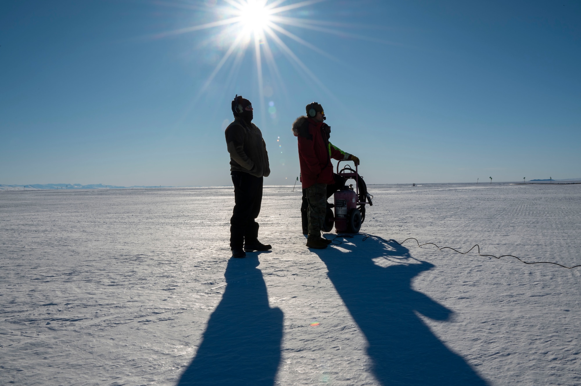 U.S. Air Force Airmen with the 62d Airlift Wing, and 446th Airlift Wing perform the important peacetime mission tasks of Operation Deep Freeze at Phoenix Airfield, Antarctica, throughout the year. From flying crew, pilots, and loadmasters, the aircrews that fly down to Christchurch, New Zealand form the 304th Expeditionary Airlift Squadron.