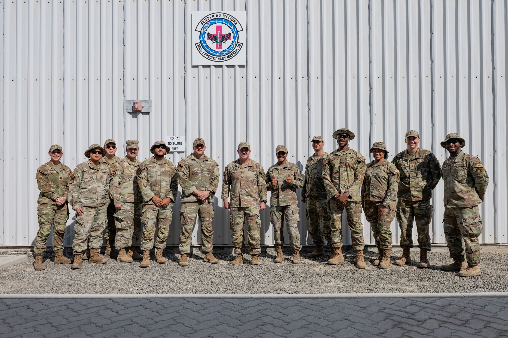 Airmen show leadership their jobs.