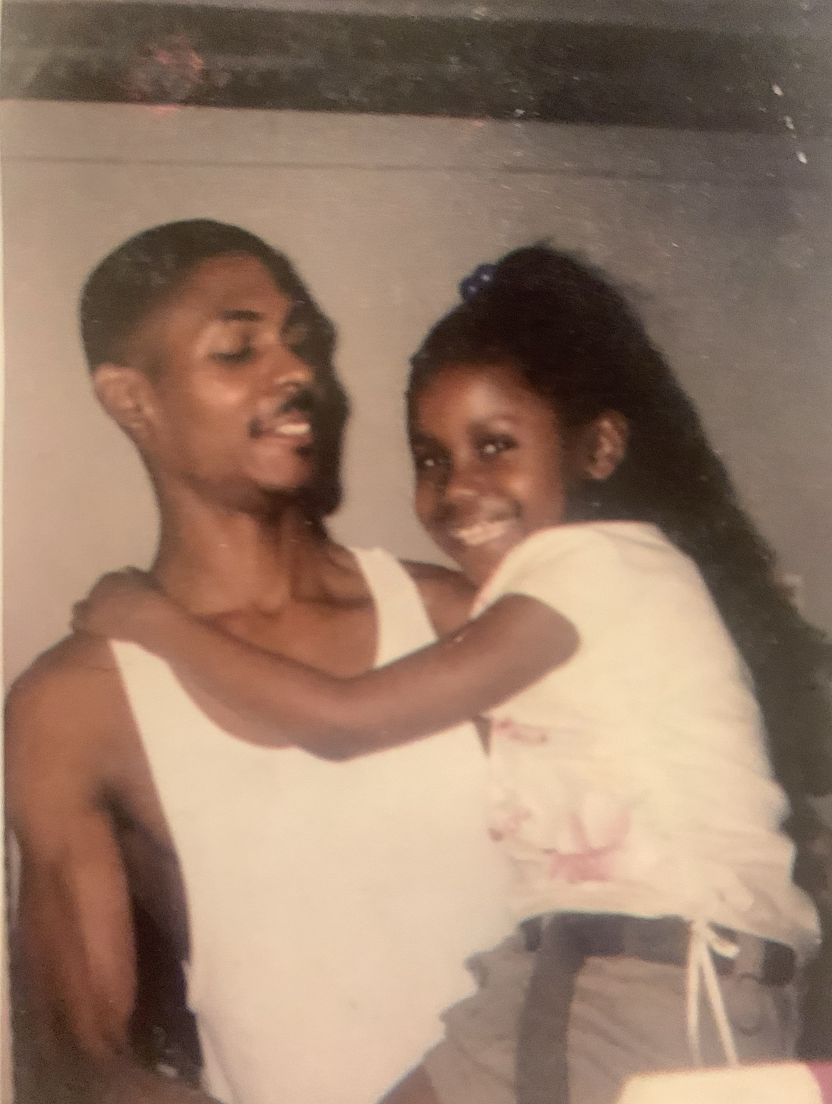 Donald and Miyah Gray take a photo together in Port Arthur, Texas in 2007. Donald passed away in February of 2008. (Courtesy photo)