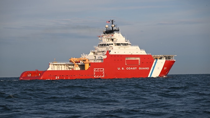 The Coast Guard on Dec. 20 completed acceptance of the motor vessel Aiviq from an Edison Chouest Offshore subsidiary. The vessel, acquired Dec. 11 through a $125 million firm fixed-price contract award to Offshore Service Vessels of Cut Off, Louisiana, will enhance U.S. operational presence in the Arctic and support Coast Guard missions while awaiting delivery of the polar security cutter (PSC) class.