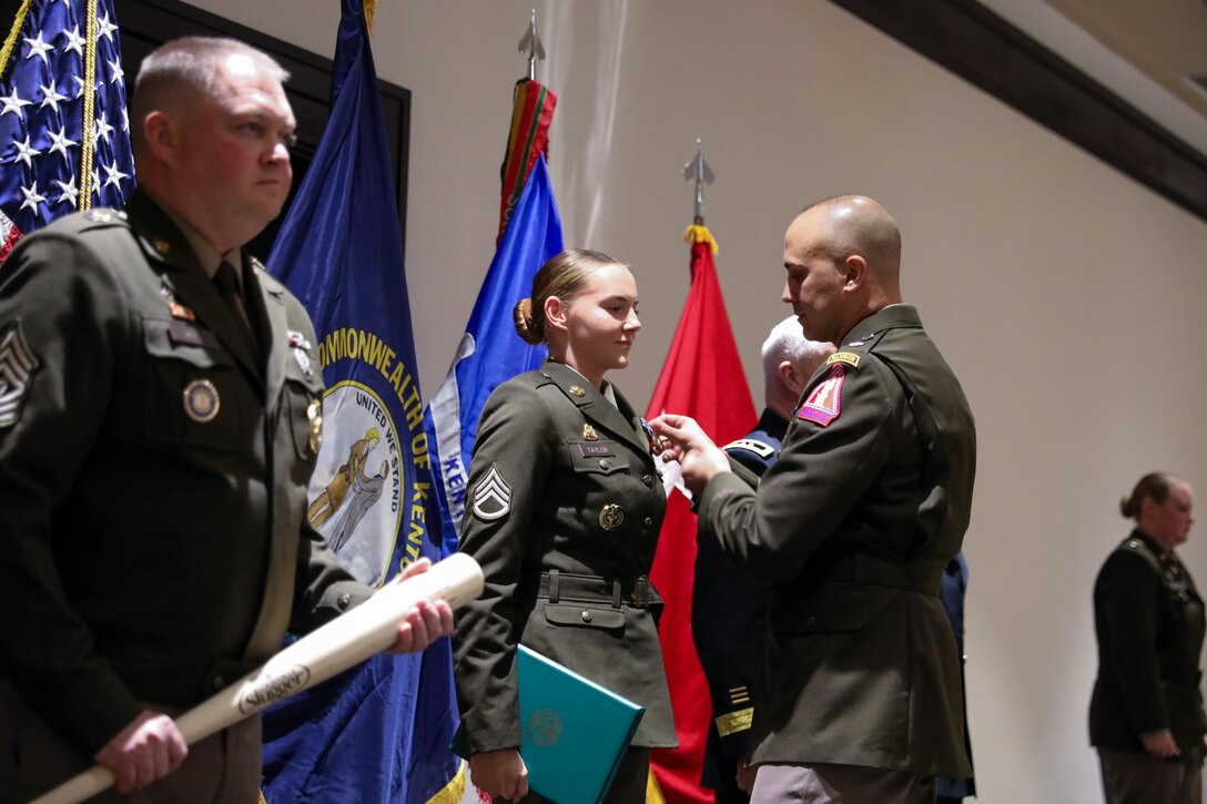 Soldiers from the KYARNG RRB were awarded various honors at battalion’s 2024 Mission Makers ceremony