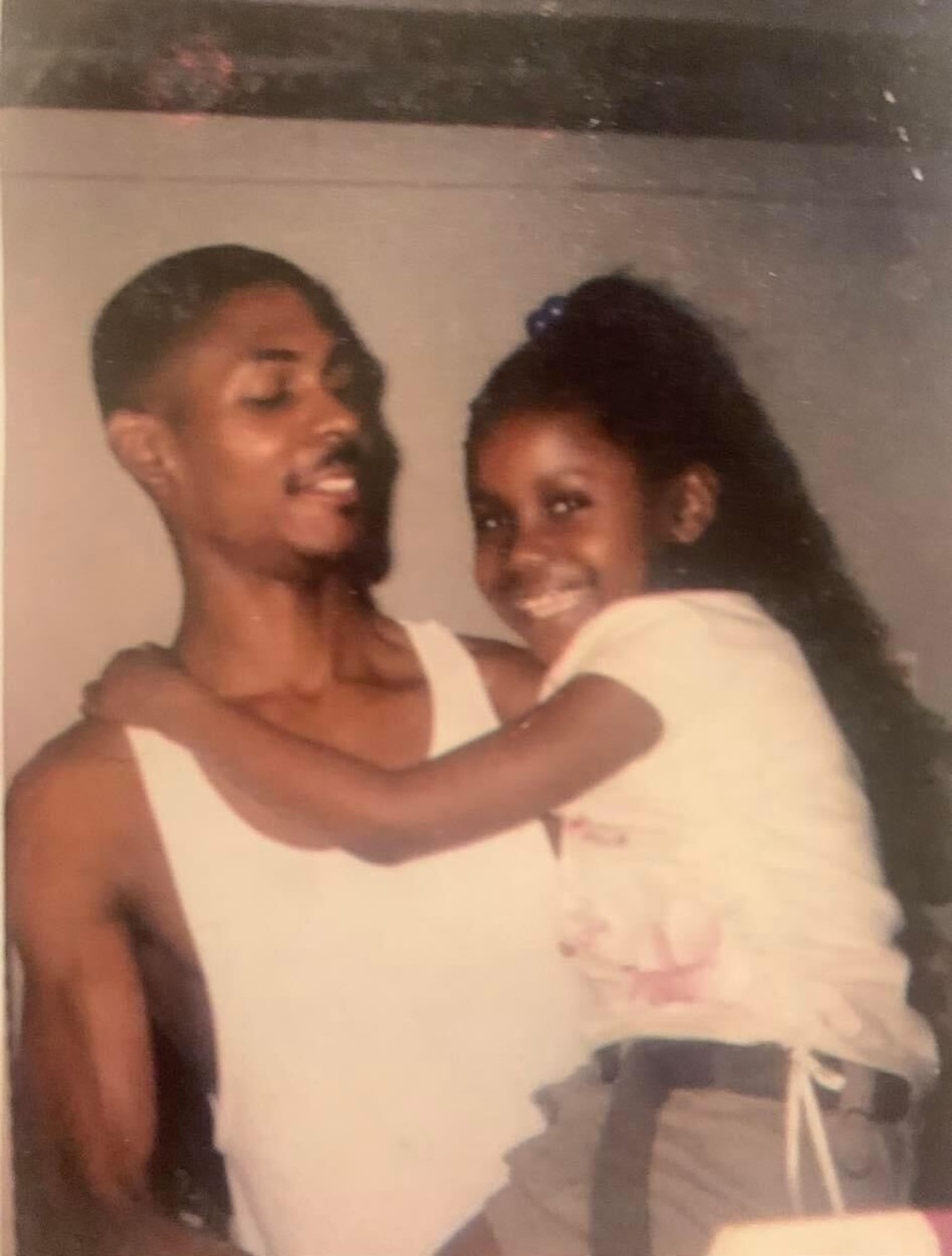 Donald and Miyah Gray take a photo together in Port Arthur, Texas in 2007. Donald passed away in February of 2008. (courtesy photo)