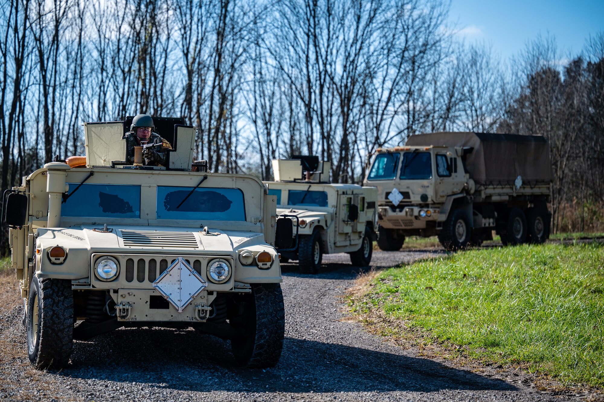 Citizen Airmen from the 932nd Airlift Wing participate in critical readiness training led by the 932nd Security Forces Squadron November 14 – 16, 2024, at Sparta Training Area, Sparta, Illinois. The training focused on preparation for a June Combat Readiness Exercise and Expeditionary Air Base certification, emphasizing "Shoot, Move, Communicate" tactics, vehicle operations, and defensive strategies. This training aligns with the Scott Initiative for Combined Operations and aims to strengthen the 932nd AW's ability to operate in contested, degraded, and operationally limited environments. (U.S. Air Force photo by Christopher Parr)