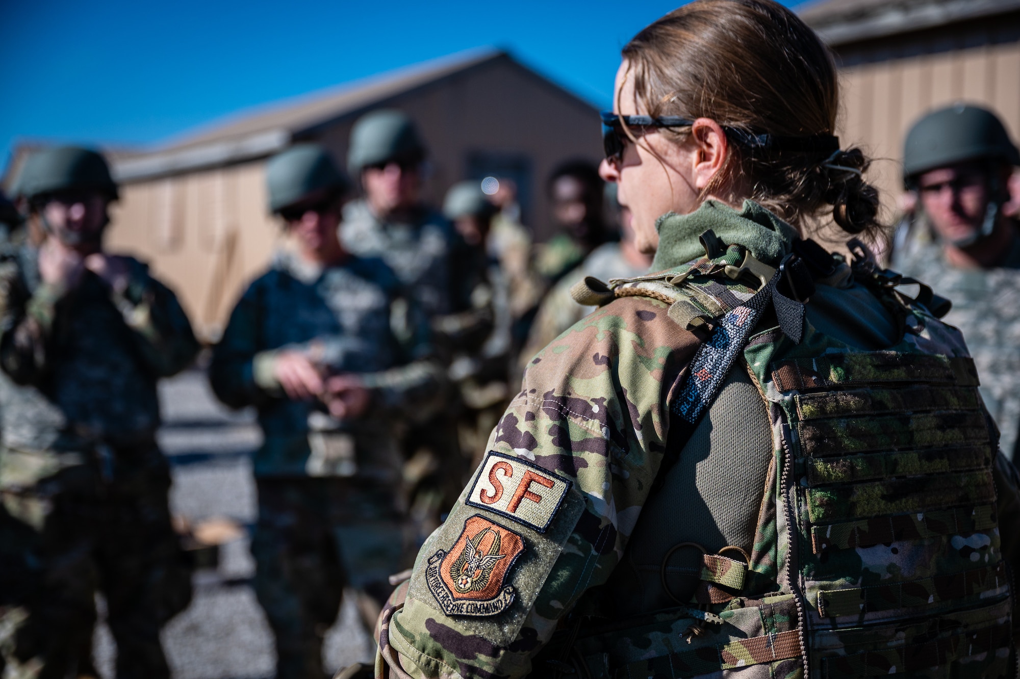 Citizen Airmen from the 932nd Airlift Wing participate in critical readiness training led by the 932nd Security Forces Squadron November 14 – 16, 2024, at Sparta Training Area, Sparta, Illinois. The training focused on preparation for a June Combat Readiness Exercise and Expeditionary Air Base certification, emphasizing "Shoot, Move, Communicate" tactics, vehicle operations, and defensive strategies. This training aligns with the Scott Initiative for Combined Operations and aims to strengthen the 932nd AW's ability to operate in contested, degraded, and operationally limited environments. (U.S. Air Force photo by Christopher Parr)