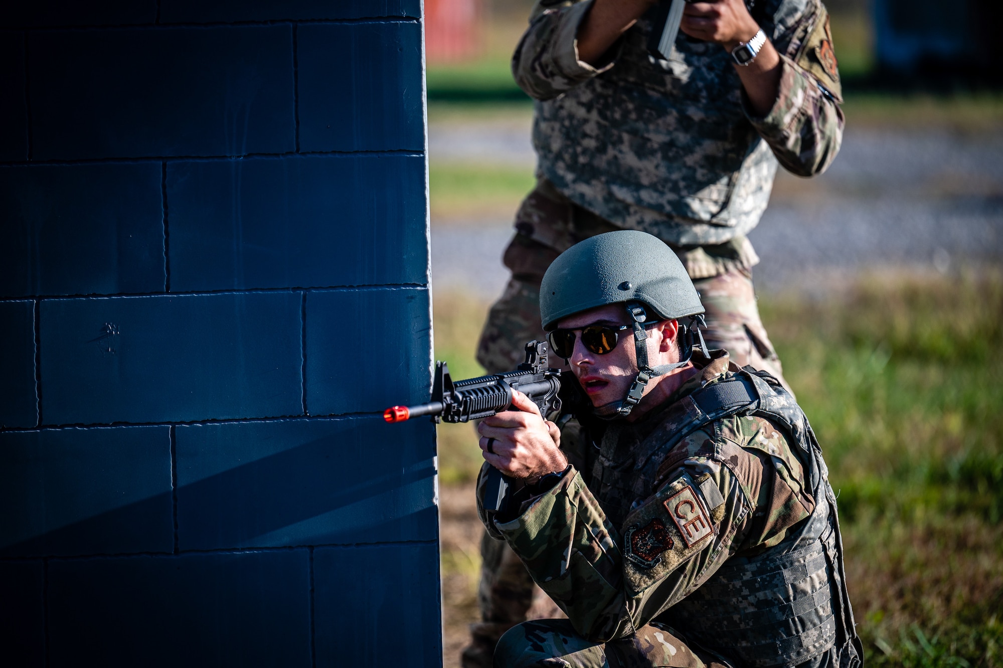 Citizen Airmen from the 932nd Airlift Wing participate in critical readiness training led by the 932nd Security Forces Squadron November 14 – 16, 2024, at Sparta Training Area, Sparta, Illinois. The training focused on preparation for a June Combat Readiness Exercise and Expeditionary Air Base certification, emphasizing "Shoot, Move, Communicate" tactics, vehicle operations, and defensive strategies. This training aligns with the Scott Initiative for Combined Operations and aims to strengthen the 932nd AW's ability to operate in contested, degraded, and operationally limited environments. (U.S. Air Force photo by Christopher Parr)