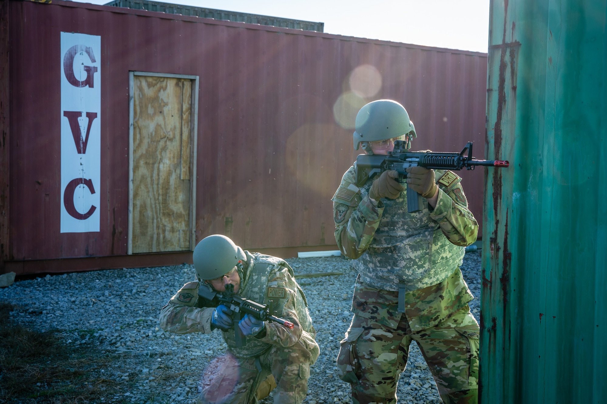 Citizen Airmen from the 932nd Airlift Wing participate in critical readiness training led by the 932nd Security Forces Squadron November 14 – 16, 2024, at Sparta Training Area, Sparta, Illinois. The training focused on preparation for a June Combat Readiness Exercise and Expeditionary Air Base certification, emphasizing "Shoot, Move, Communicate" tactics, vehicle operations, and defensive strategies. This training aligns with the Scott Initiative for Combined Operations and aims to strengthen the 932nd AW's ability to operate in contested, degraded, and operationally limited environments. (U.S. Air Force photo by Christopher Parr)