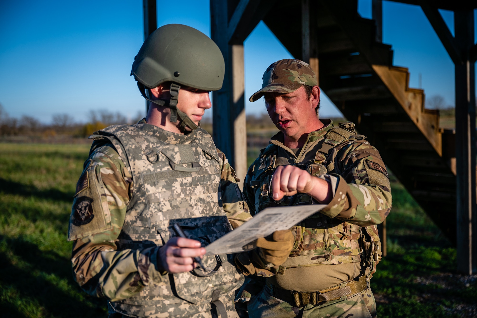 Citizen Airmen from the 932nd Airlift Wing participate in critical readiness training led by the 932nd Security Forces Squadron November 14 – 16, 2024, at Sparta Training Area, Sparta, Illinois. The training focused on preparation for a June Combat Readiness Exercise and Expeditionary Air Base certification, emphasizing "Shoot, Move, Communicate" tactics, vehicle operations, and defensive strategies. This training aligns with the Scott Initiative for Combined Operations and aims to strengthen the 932nd AW's ability to operate in contested, degraded, and operationally limited environments. (U.S. Air Force photo by Christopher Parr)