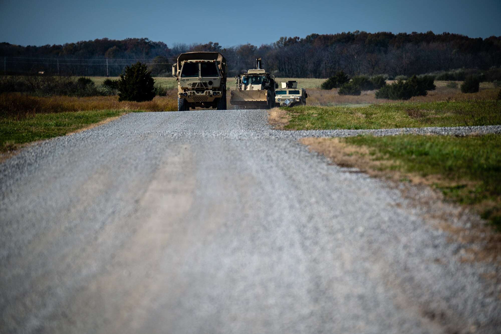 Citizen Airmen from the 932nd Airlift Wing participate in critical readiness training led by the 932nd Security Forces Squadron November 14 – 16, 2024, at Sparta Training Area, Sparta, Illinois. The training focused on preparation for a June Combat Readiness Exercise and Expeditionary Air Base certification, emphasizing "Shoot, Move, Communicate" tactics, vehicle operations, and defensive strategies. This training aligns with the Scott Initiative for Combined Operations and aims to strengthen the 932nd AW's ability to operate in contested, degraded, and operationally limited environments. (U.S. Air Force photo by Christopher Parr)