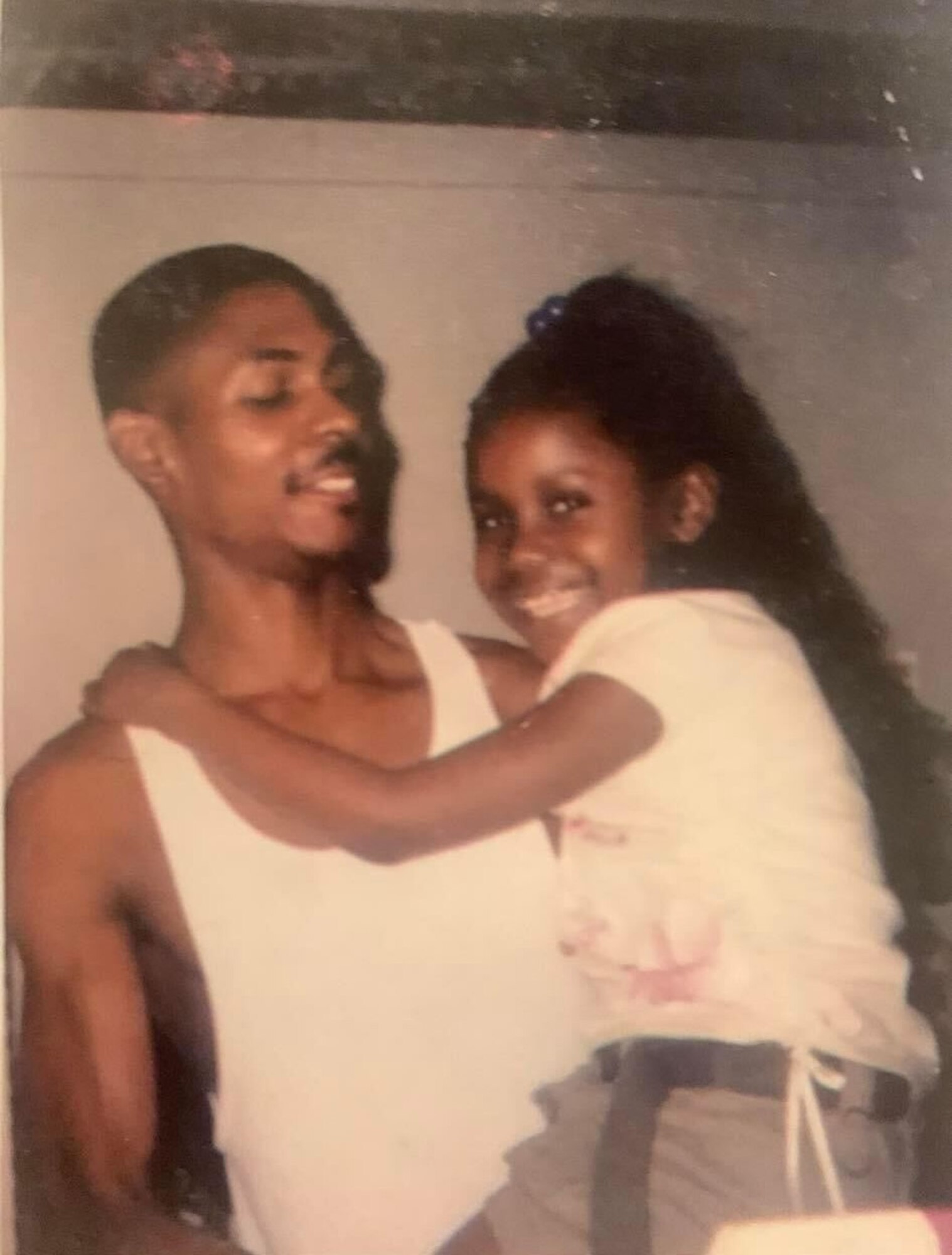 Donald and Miyah Gray take a photo together in Port Arthur, Texas in 2007. Donald passed away in February of 2008. (courtesy photo)
