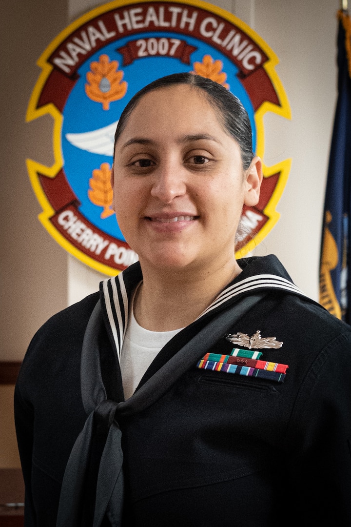 Hospital Corpsman First Class Gabriela Tseh is the Naval Health Clinic Cherry Point Senior Sailor of the Year for 2024.  Tseh serves aboard the clinic as the Pharmacy Technician Leading Petty Officer.