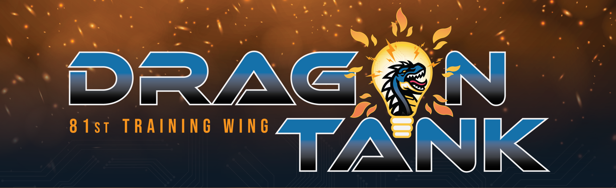 A graphic for the 81st Training Wing Dragon Tank program lays out steps to entering the contest at Keesler Air Force Base, Mississippi, Feb. 1, 2024.