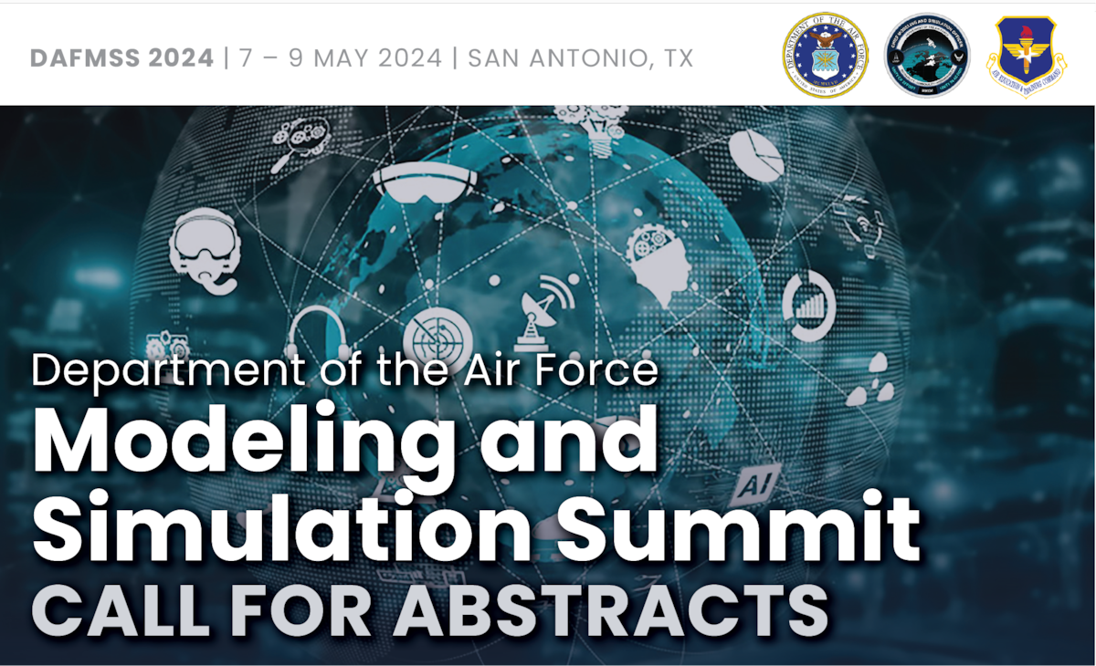 CMSO and AETC Will Host 2024 Modeling and Simulation Summit > Air
