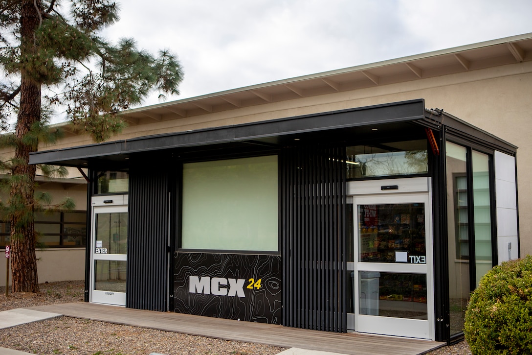 The Marine Corps Exchange 24, nestled within the barracks area at Marine Corps Air Station Miramar, San Diego, is a 24-hour convenience store that offers Marines around-the-clock access to essential supplies and snacks, regardless of duty schedules or holiday closures. (U.S. Marine Corps photo by Pfc. Seferino Gamez)