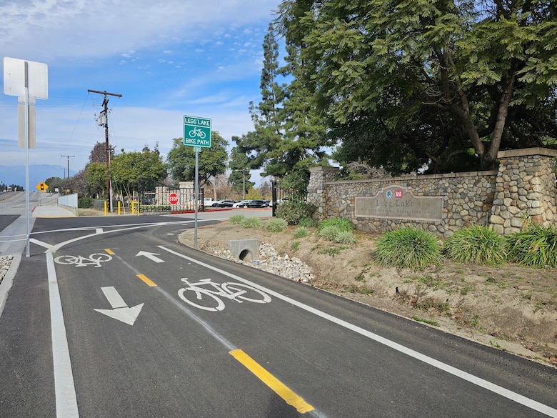 Col. Andrew Baker, commander of the U.S. Army Corps of Engineers Los Angeles District, joined other local, state and federal partners Jan. 27 to celebrate the grand opening of the Rosemead Boulevard bike path at the Whittier Narrows Recreation Area in South El Monte, California.
