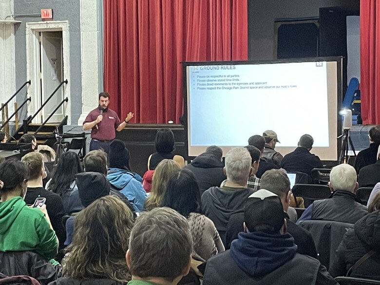 Presenting to local audience