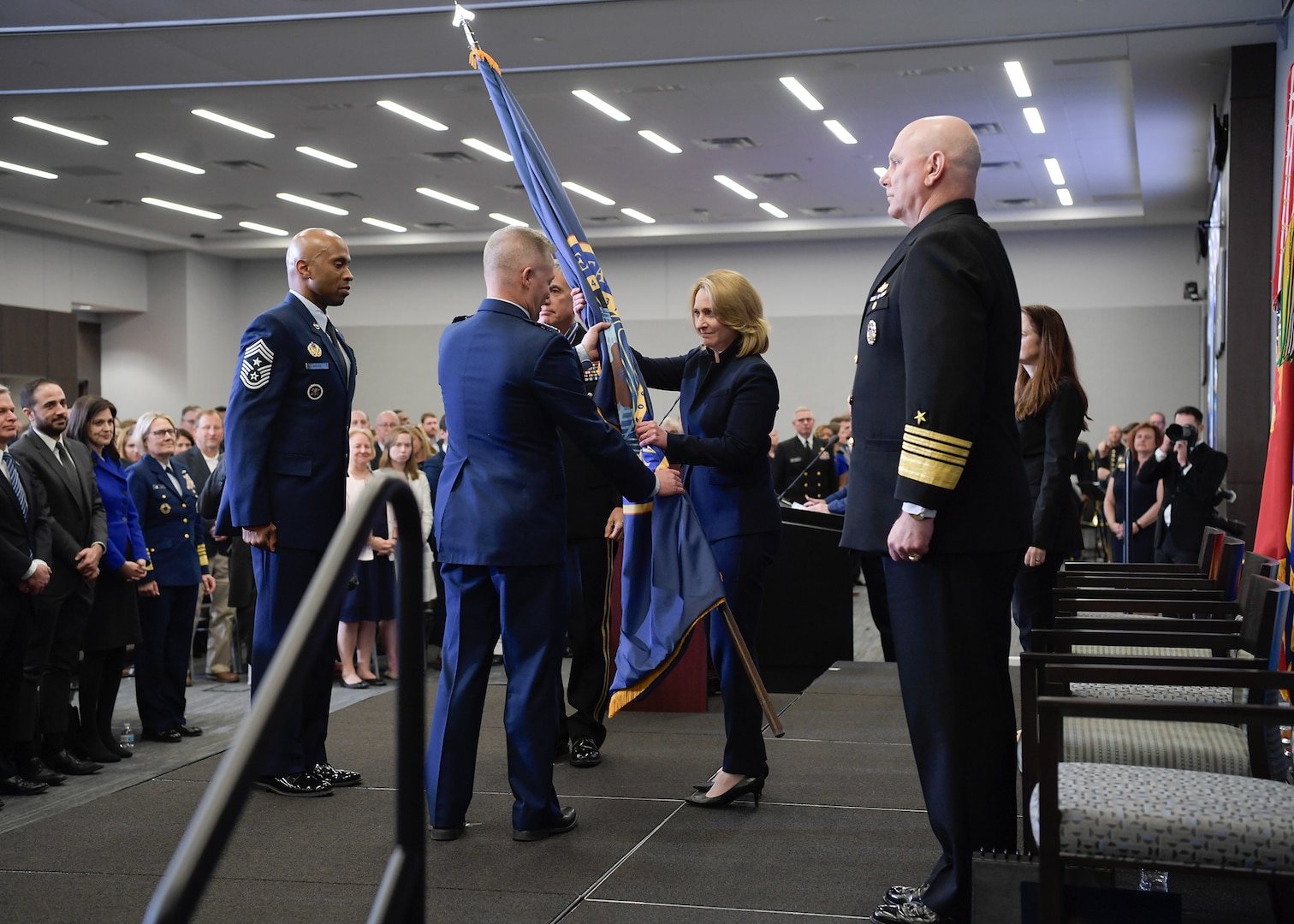 General Timothy D. Haugh, U.S. Air Force, assumed command of U.S. Cyber Command (USCYBERCOM) and the National Security Agency (NSA)/Central Security Service (CSS) on February 2, 2024, during a change of command, directorship, and responsibility ceremony at USCYBERCOM/NSA/CSS Headquarters