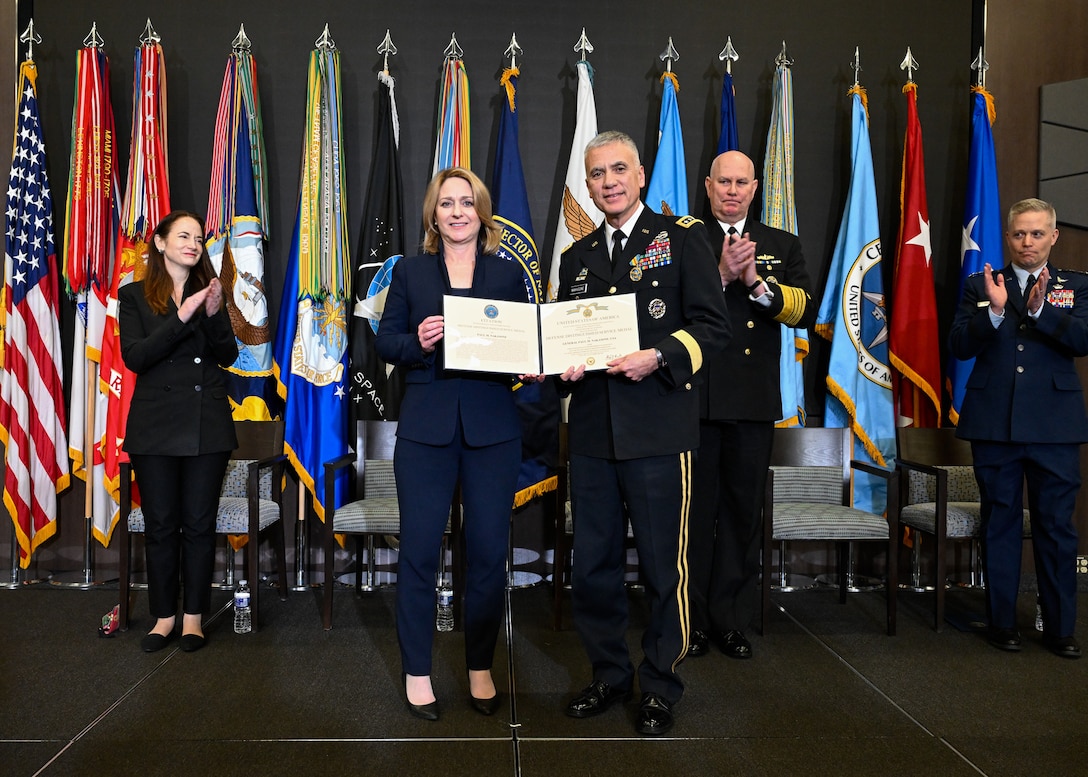 General Timothy D. Haugh, U.S. Air Force, assumed command of U.S. Cyber Command (USCYBERCOM) and the National Security Agency (NSA)/Central Security Service (CSS) on February 2, 2024, during a change of command, directorship, and responsibility ceremony at USCYBERCOM/NSA/CSS Headquarters