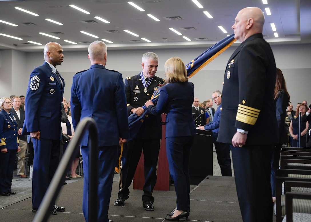 General Timothy D. Haugh, U.S. Air Force, assumed command of U.S. Cyber Command (USCYBERCOM) and the National Security Agency (NSA)/Central Security Service (CSS) on February 2, 2024, during a change of command, directorship, and responsibility ceremony at USCYBERCOM/NSA/CSS Headquarters