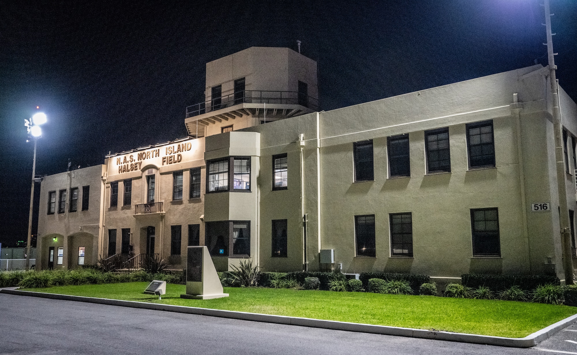 U.S. Navy personnel oversee and coordinate air operations at Building 516 at Naval Air Station North Island, California, Jan. 26, 2024.