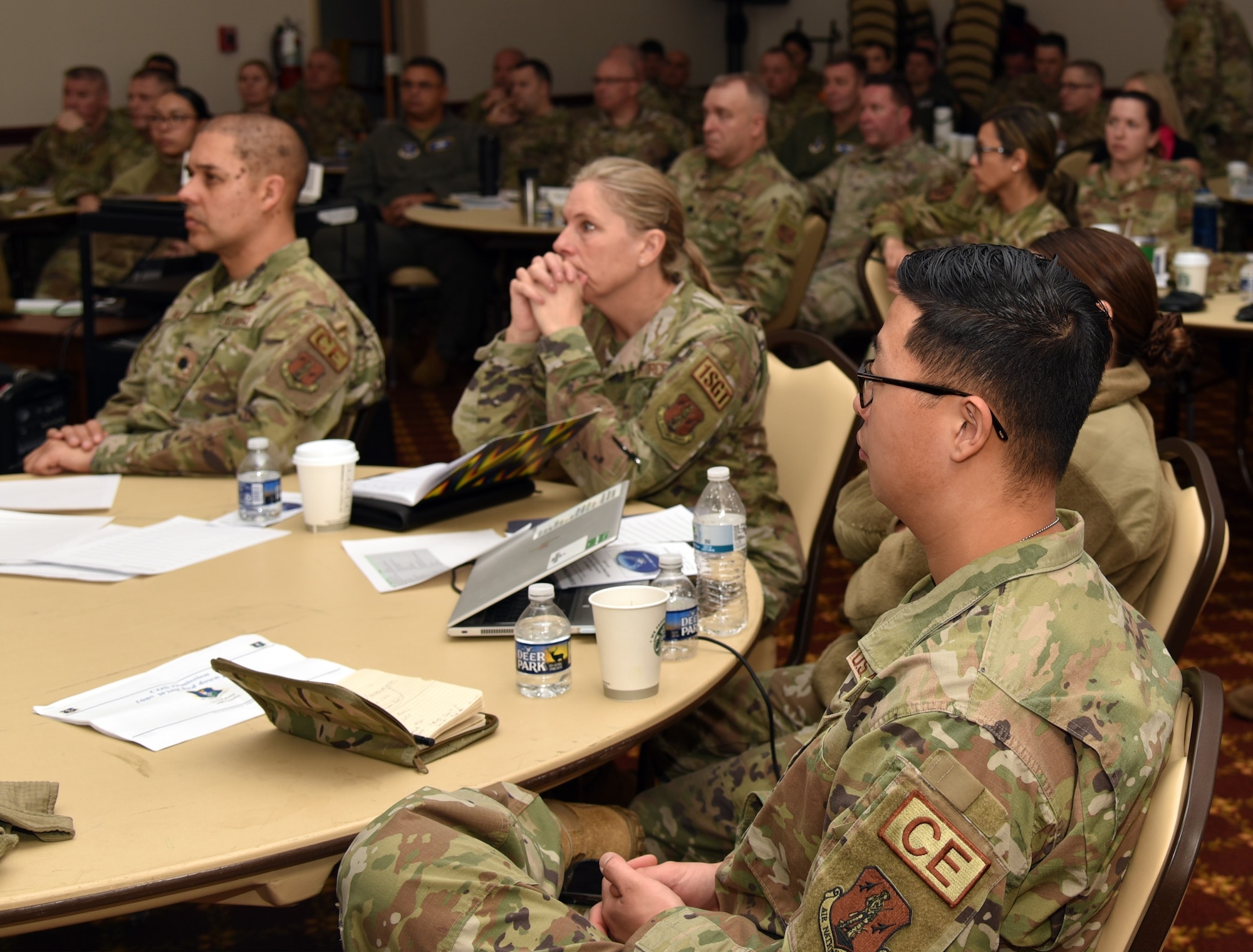 108th Wing Leadership undergo annual command element training