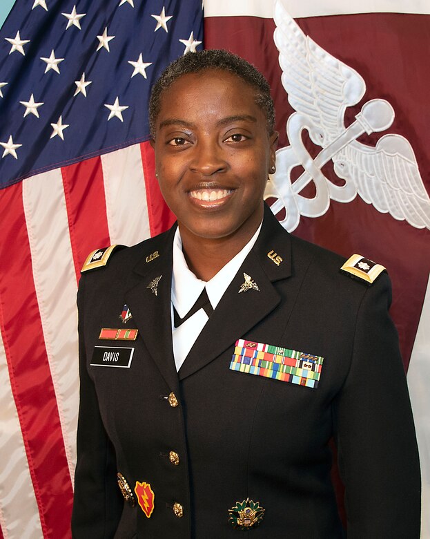 Lt. Col. Nikki Davis is the deputy commander of the U.S. Army Medical Materiel Agency.