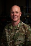 U.S. Air Force 2nd Lt. Ben Reed, a base civil engineer with the 182nd Civil Engineer Squadron, Illinois Air National Guard, poses for a portrait after an interview at the 182nd Airlift Wing, Peoria, Illinois, Feb. 2, 2024.