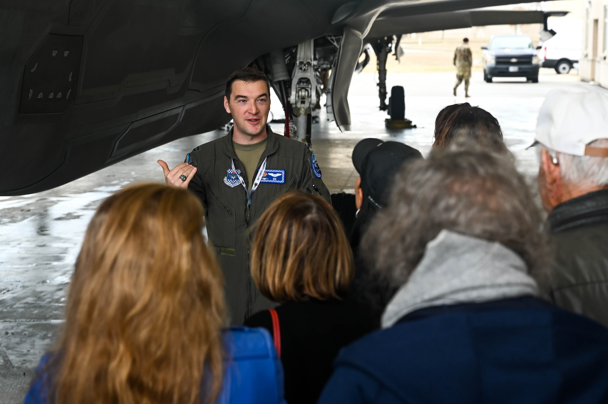 United States Air Force Academy class of 1959 toured the 33rd Fighter Wing and received a mission brief, viewed an F-35 and toured the Academic Training Center.