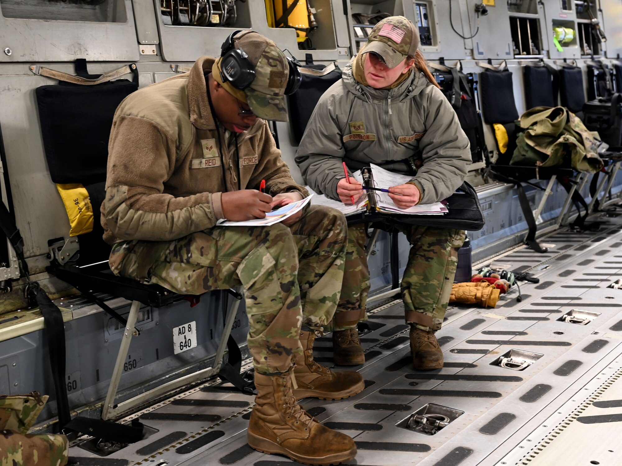 Sergeant trains airman