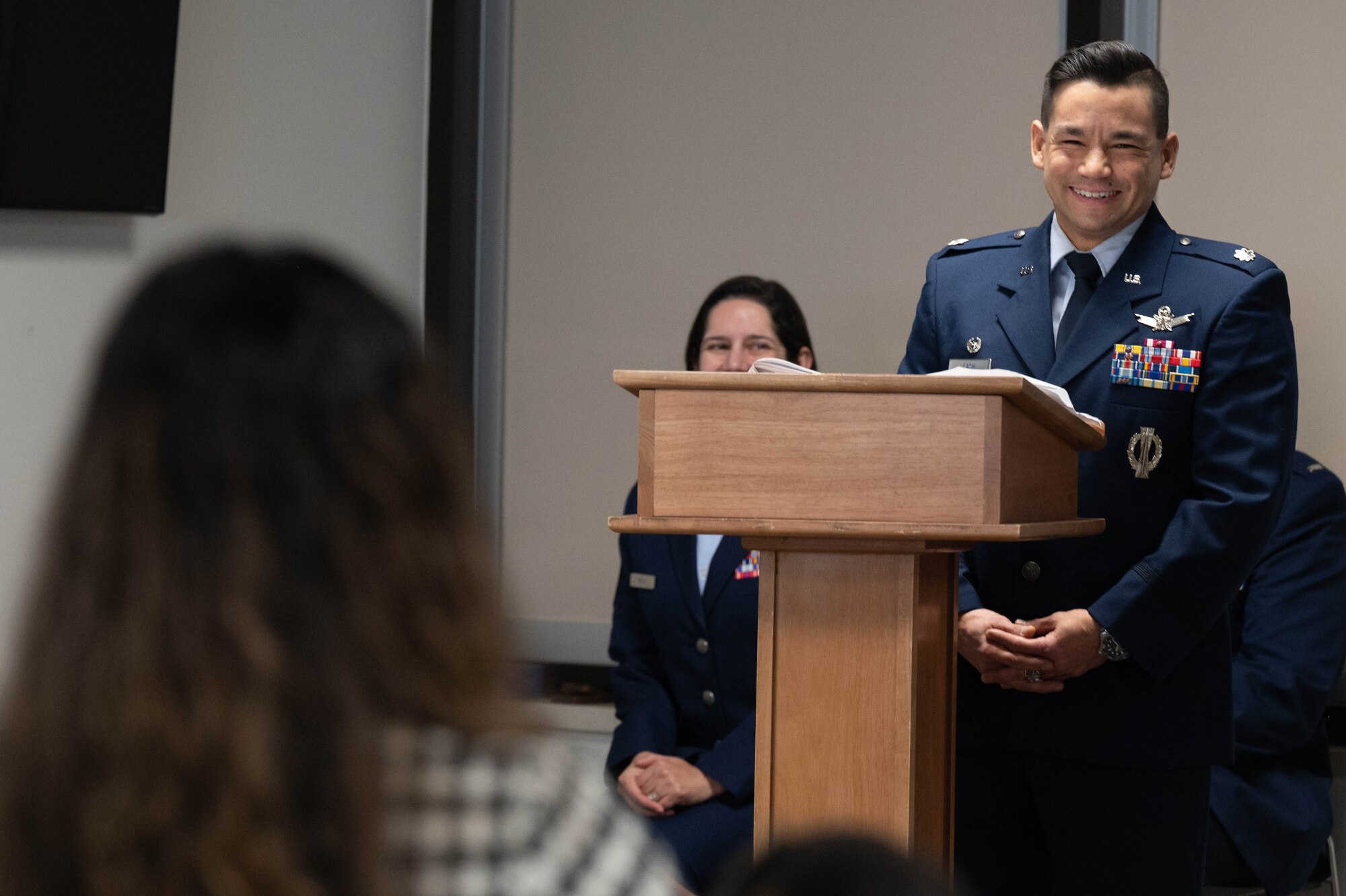 310th Operations Support Squadron change of command