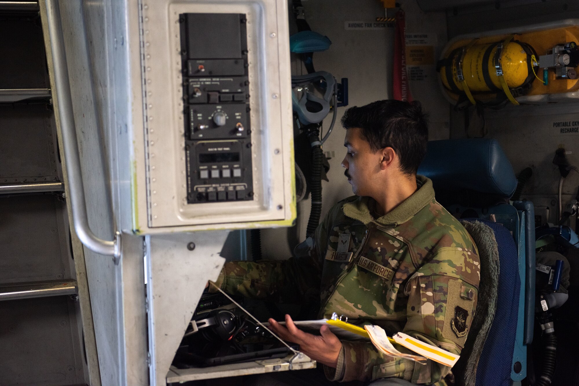 These training flights include exercises in aerial refueling, touch-and-go landings, low-level flying and more.