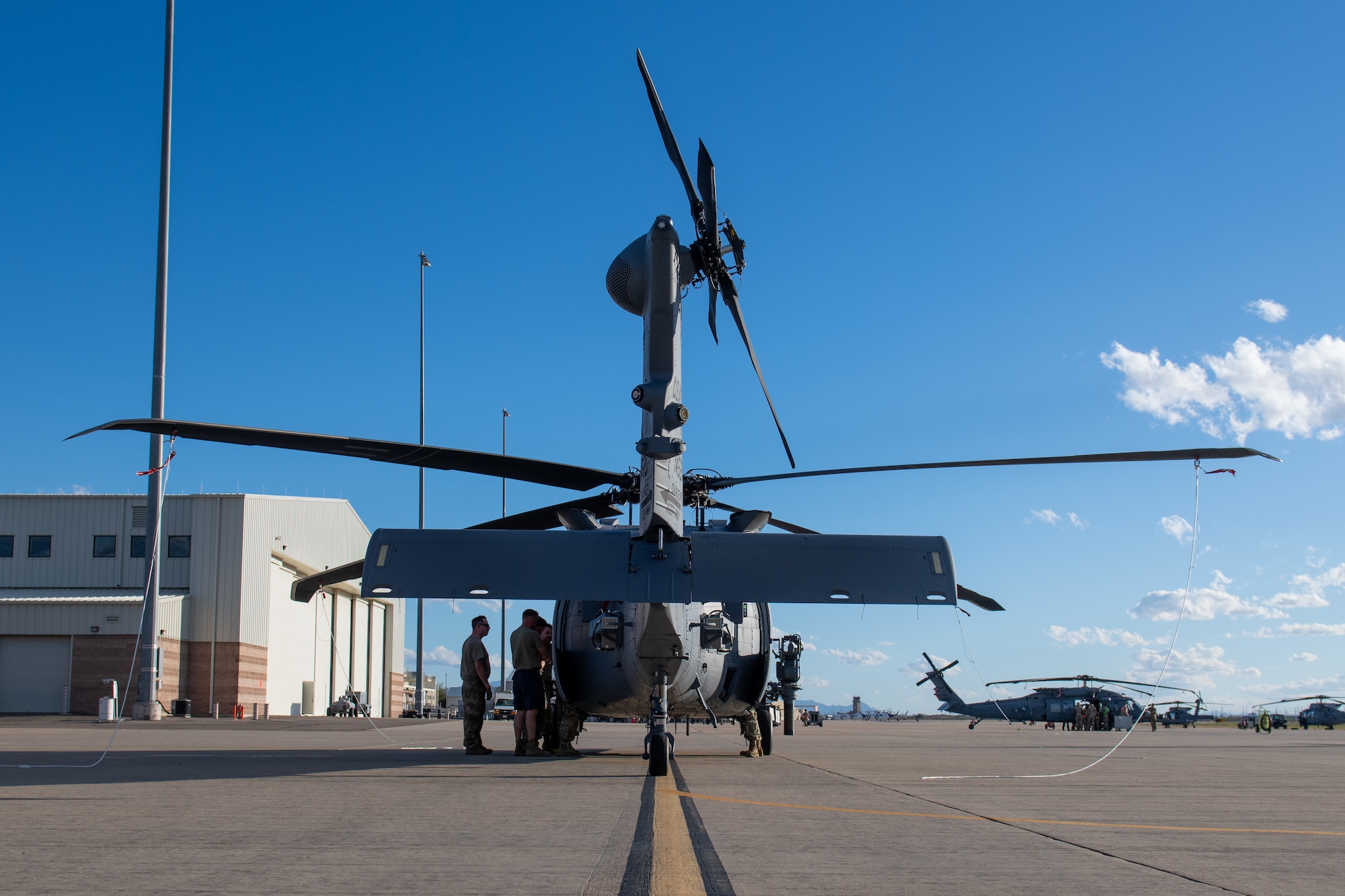 Wing receives first new HH-60W Jolly Green II helicopter