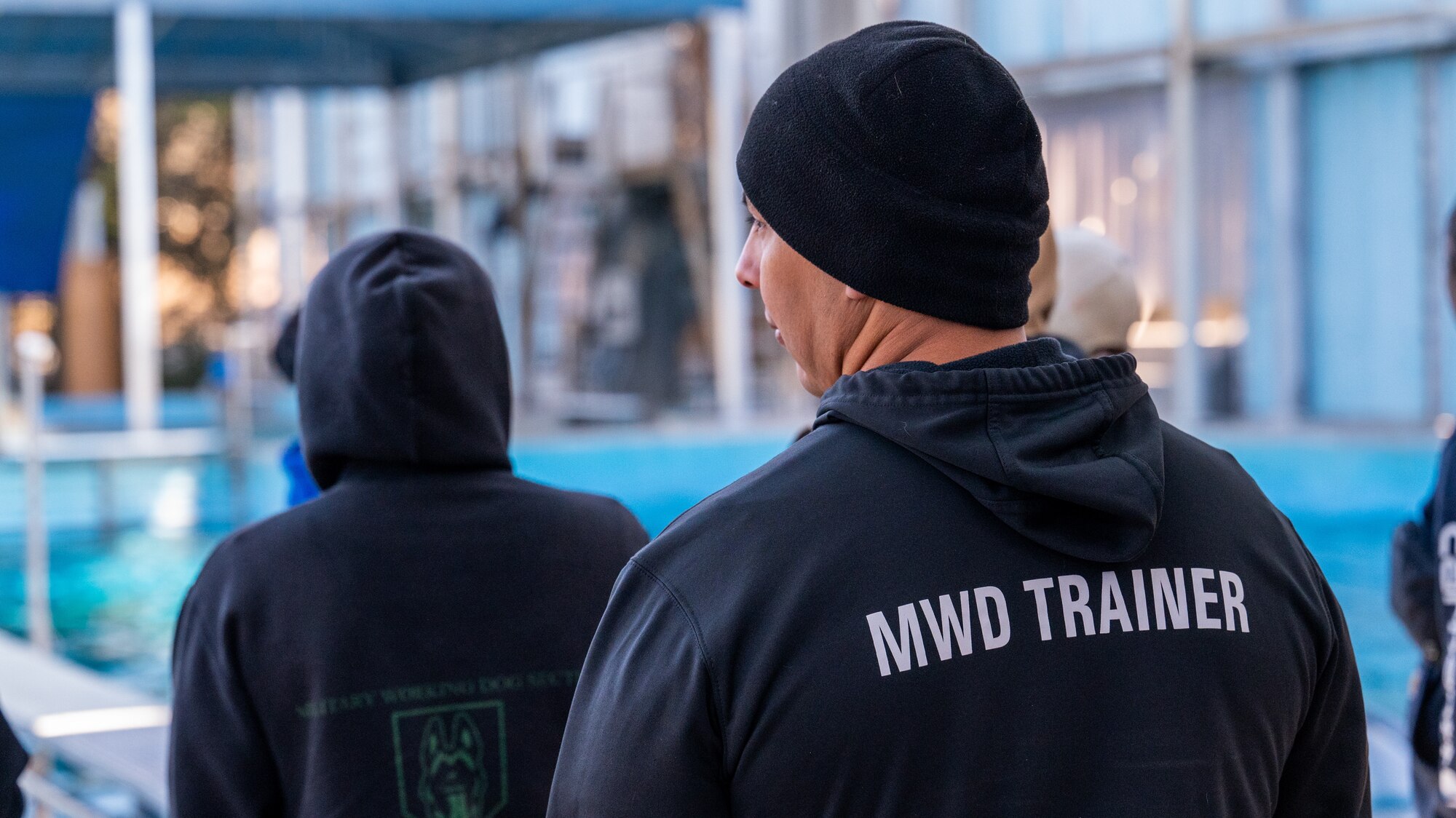 Dog Handlers assigned to the 341st Training Squadron and SeaWorld instructors participate in a cross-training collaboration on Jan. 11 and Jan. 19, 2024.