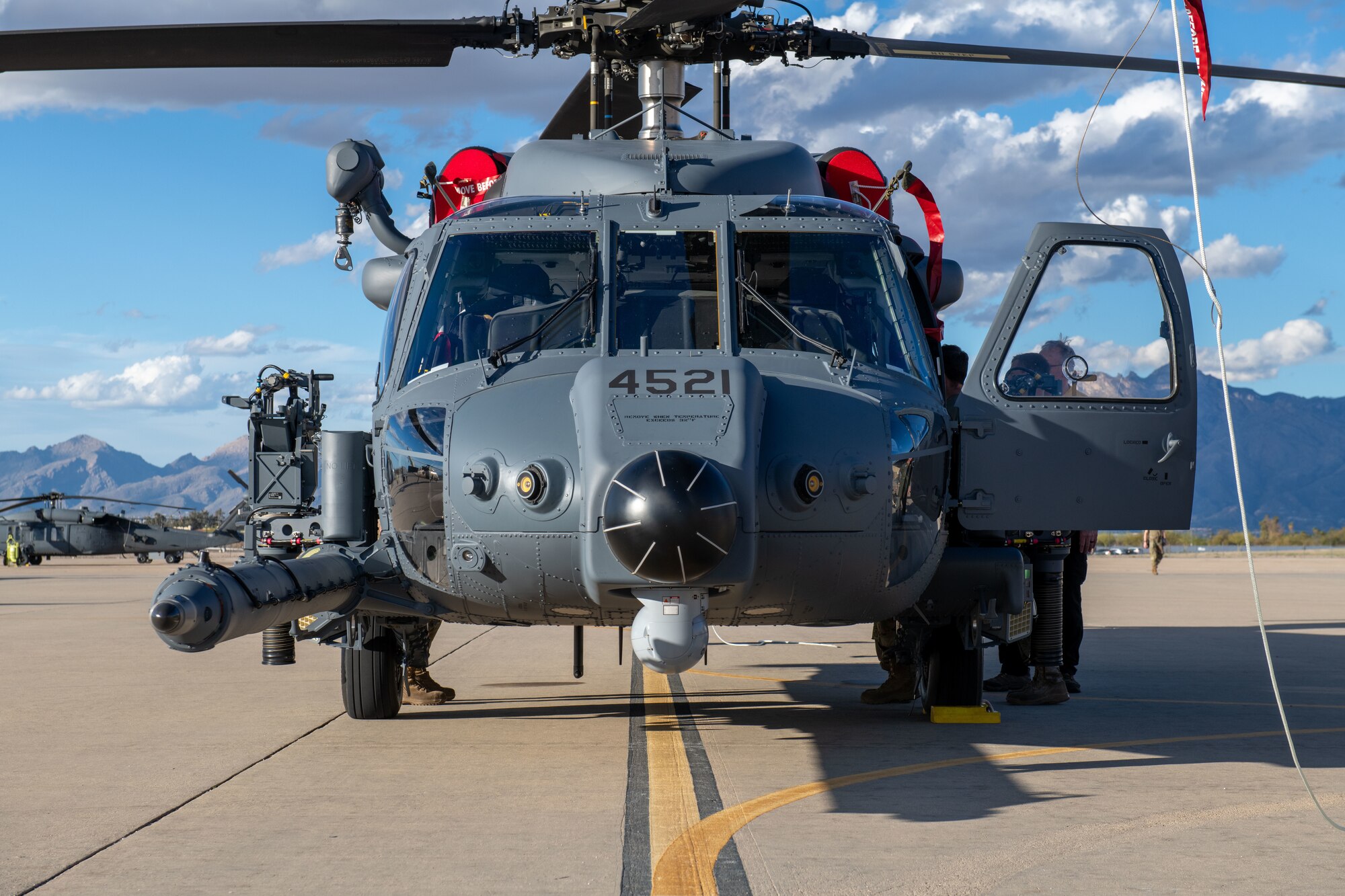 Wing receives first new HH-60W Jolly Green II helicopter
