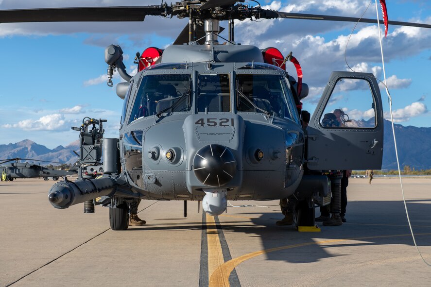 Wing receives first new HH-60W Jolly Green II helicopter