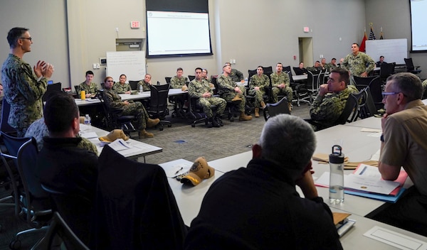 This years’ symposium brought Hampton Roads area medical teams together with Marine Corps, U.S. 5th and 6th Fleet representatives for synchronization of health service support, to share operational medicine best practices and lessons learned to ensure mission readiness across the fleets and services.