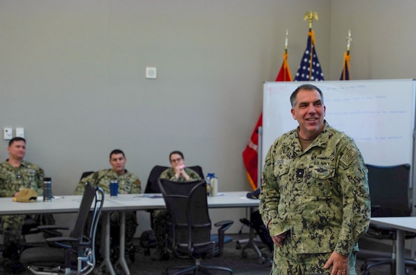 This years’ symposium brought Hampton Roads area medical teams together with Marine Corps, U.S. 5th and 6th Fleet representatives for synchronization of health service support, to share operational medicine best practices and lessons learned to ensure mission readiness across the fleets and services.