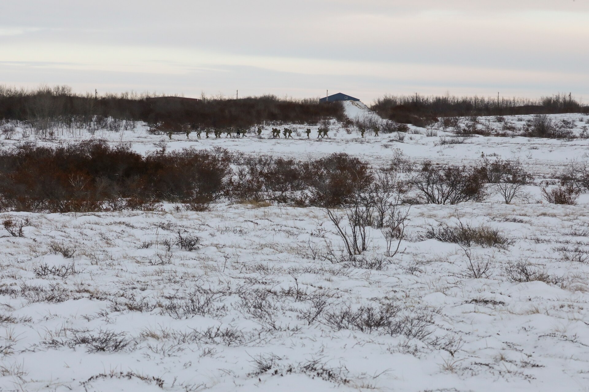Bison Company, 1st Battalion, 297th Infantry Regiment, demonstrated readiness and resilience during their cold weather training in Bethel, Alaska, February 2-4, 2024.
This training marked a significant reunion for the Alaska Army National Guard infantry unit in Bethel, emphasizing the city's importance as a training ground that challenges Soldiers to adapt and excel in real-world scenarios.
