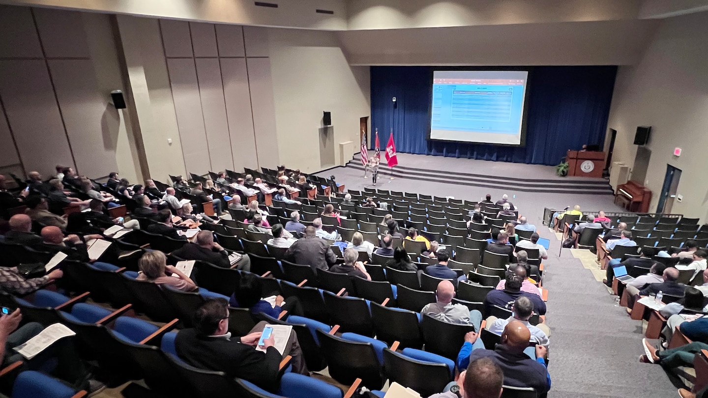 The U.S. Army Corps of Engineers Nashville District and Community Partners are presenting the Procurement Opportunities Conference/Small Business Industry Day 7:30 a.m. to 3 p.m. Wednesday, March 6, 2024, at the Avon Williams Campus of Tennessee State University in Nashville, Tennessee. This is a photo during last year’s event March 6, 2023. (USACE Photo by Lee Roberts)