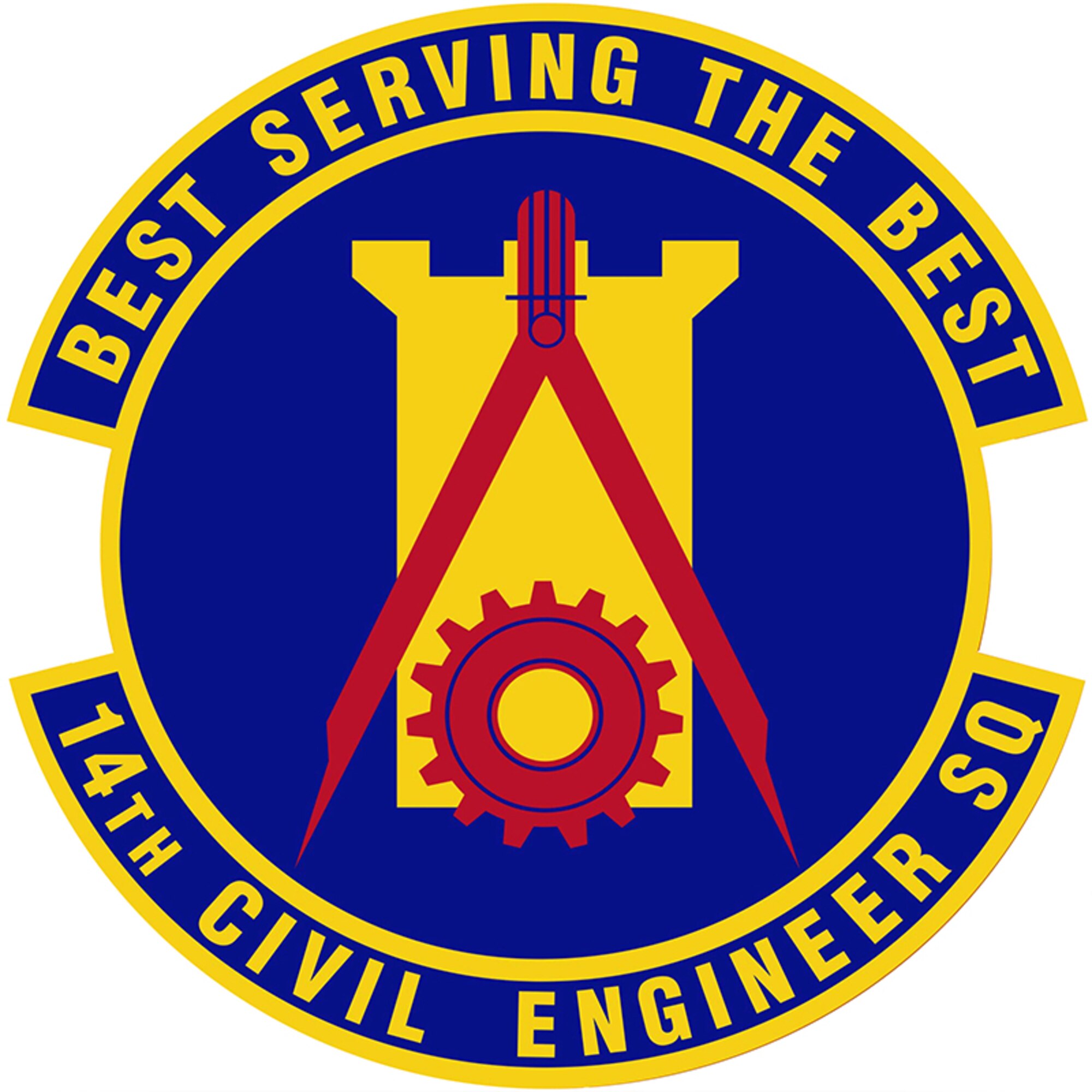 14th Civil Engineer Squadron unit graphic