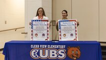 Wounded Warrior Battalion-East adopts Clear View Elementary School